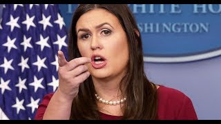 WATCH: Press Secretary Sarah Sanders White House Briefing 10/27/17