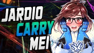 INSANE Mei Carry by - Jardio [ OVERWATCH SEASON 11 TOP 500 ]
