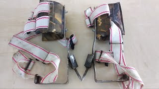 Гаффы для лазания по деревьям своими руками , 1 часть , коплю на дачу в Крыму !