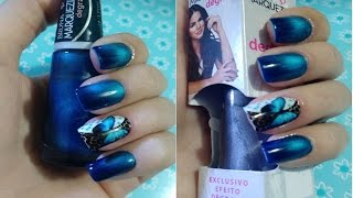 ESMALTE DEGRADÊ BRUNA MARQUEZINE BLUE BLACK RESENHA