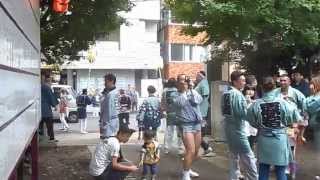 平成２７年　青山熊野神社例大祭　祭りで賑わう鳥居前　２０１５．９．２７　Aoyama Mikoshi Festival