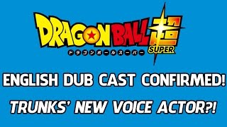 Dragon Ball Super English Dub FUNIMATION Cast CONFIRMED
