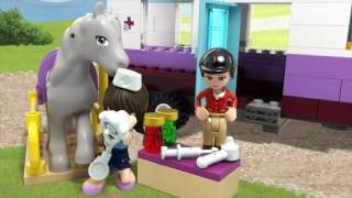 Horse Vet Trailer - LEGO Friends - 41125 - Product Animation