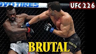 PAULO BORRACHINHA COSTA vs URIAH HALL  - Resultado do UFC 226 - MIOCIC X CORMIER
