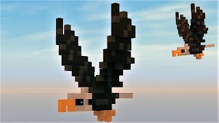 Орёл в Майнкрафт - Статуя Орла - Как построить? Minecraft