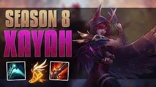 DEATH BY FEATHERS! - SEASON 8 XAYAH GUIDE - LEAGUE OF LEGENDS