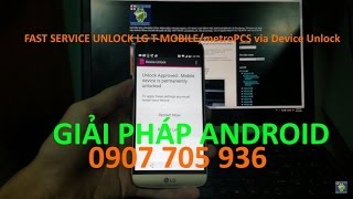 unlock sim T-mobile LG V30/V20/V10/G7/G6/G5 via Device Unlock app