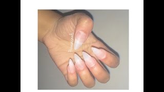 How to remove gel or polish of acrylic nails TUTORIAL