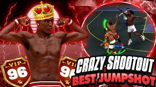 NBA 2K19 MyPARK - CRAZY SH00TOUT! Pure LOCKDOWN Greening Threes! BEST JUMPSHOT!