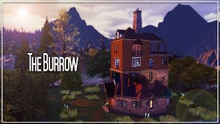 THE BURROW (HARRY POTTER) || The Sims 4 100 Day Speedbuild Challenge #41
