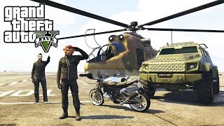 GTA Online - обзор военной и бронированной техники(актуально на 30.05.2016)(гайд по GTA)
