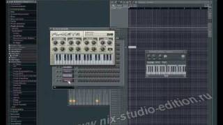 Обработка midi файлов в программе FL Studio 8