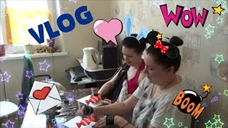 Vlog: снимаем у Даши челленджи/выбираем панели в ванную комнату/наши покупки