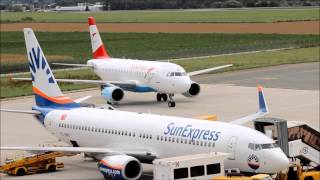 Austrian Airlines Airbus A319 Landing at Linz Airport (LNZ/LOWL)