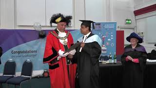 UK VERSITY 4TH GRADUATION MANCHESTER 2019 BY SYED KASHIF SAJJAD K2 TV NEWS MANCHESTER PART 2