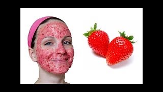 ماسك الفراولة لصفاء و نقاء بشرة الوجه     رائع جدا
