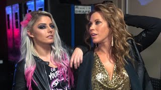 WWE Alexa Bliss & Mickie James And Trish stratus & Lita 10/15/2018 hewholikewwe
