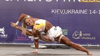 2013 World IFBB - NARANCIC Milica (SRB) Women's FITNESS over 163 cm - Round 1