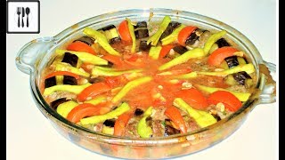 Баклажаны с Котлетами в духовке по-Турецки - Запеченные баклажаны с фаршем/Patlican kebabi