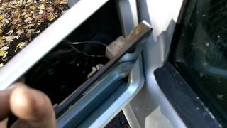 how to replace Mercedes w202 c230 heated side mirror glass