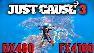Just Cause 3 тест RX 460 + FX 4100|#31
