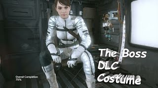 Metal Gear Solid 5 Phantom Pain DLC - All Female Staff Costumes + The Boss vs Quiet