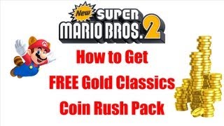 How To Get FREE Gold Classics DLC Coin Rush Pack In New Super Mario Bros 2