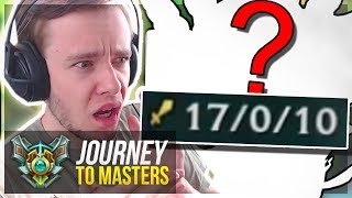 MY NEW ONE-TRICK! MY BEST 1v9 CARRY GAME!! - Journey To Masters | League of Legends