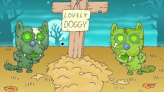 Нашествие ЗОМБИ КОТОВ Мультик ИГРА для детей