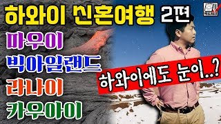 ?하와이? 이웃섬 총정리! = 신혼여행 추천 관광지 + 허니문 호텔 추천 [홍팀장의 팩트체크 2편]