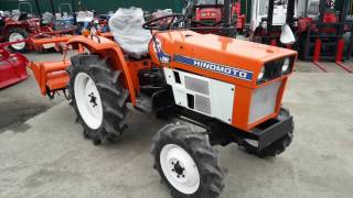 Японский мини трактор HINOMOTO E204D