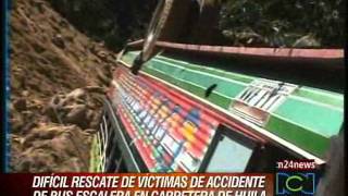 Al menos 22 heridos deja accidente entre Neiva y Vegalarga (Huila)  RCN