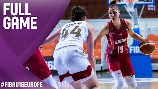 Russia v Hungary - Full Game - Quarter-Final - FIBA U16 Women's European Championship 2017