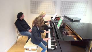 09.11.2019 Richard Rait: Mira Marchenko piano master-class at Zakhar Bron School of Music, Zurich