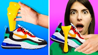 21 INCRÍVEIS TRUQUES COM SAPATOS QUE VOCÊ NÃO CONHECIA ANTES