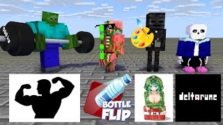 Monster School : SEASON 3 ALL EPISODE - Minecraft Animation