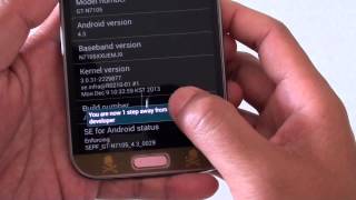 Samsung Galaxy Note 2: How to Enable Hidden Developer Options