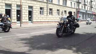 Мотофестиваль "Тарасова Гора 2014" Черкаси (колона байкерів)