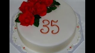 Поздравление с юбилеем. Поздравление с 35 летием