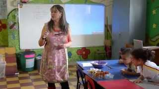 Clase de preescolar matemáticas