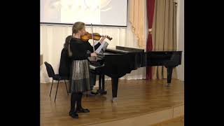 G. Diniku. Hora Staccato. Ft. Koltakova Sofia, 12 years old.