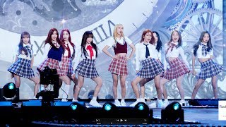 WJSN (우주소녀) 소녀시대 다시 만난 세계 (Intro The New World) [4K 60P RAW 직캠]@180908 락뮤직