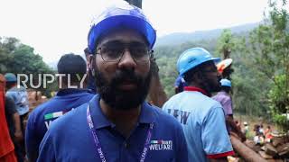 Search and rescue operation underway as death toll rises in Kerala following floods and landslides