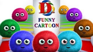 Развивающие мультфильмы - Английский язык для малышей Учим цвета. Обучающий Мультик для детей