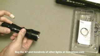 4Sevens Maelstrom X7 XM-L Tactical Flashlight Review
