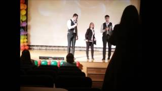 "Ученик - года 2017" визитная карточка "Оставь свой след" Турчиненко Юлии