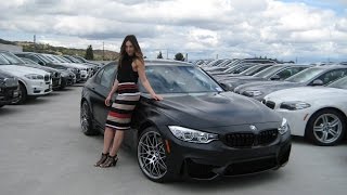 New BMW M3 Competition Package Review / Frozen Black / Exhaust Sound & 20" M Wheels