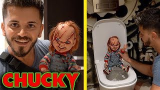 ÇAKİ ile 24 SAAT GEÇİRDİK ! CHUCKY ! ( LUNAPARK vs. )