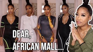 AN HONEST AFRICAN MALL TRY ON HAUL