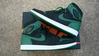 #SNEAKERREVIEW 2020 AIR JORDAN RETRO 1 HIGH OG "PINE GREEN 2.0" + ON FOOT!